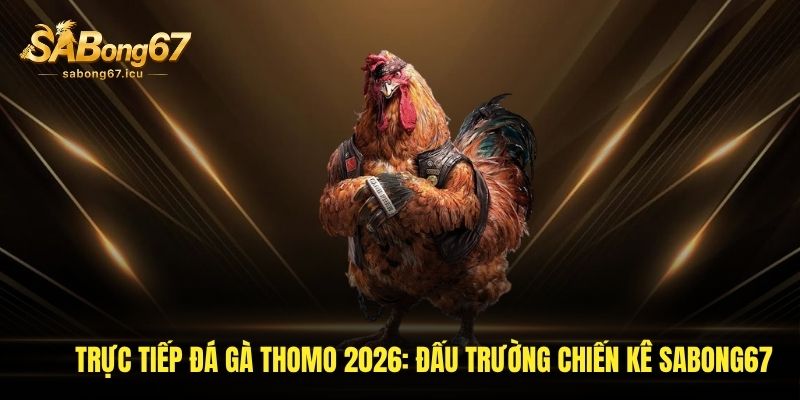 Trực Tiếp Đá Gà Thomo 2026: Đấu Trường Chiến Kê Sabong67